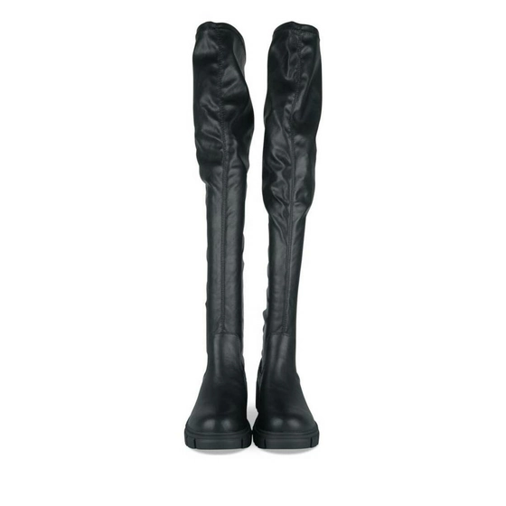 Thigh-High Boots BLACK MERRY SCOTT