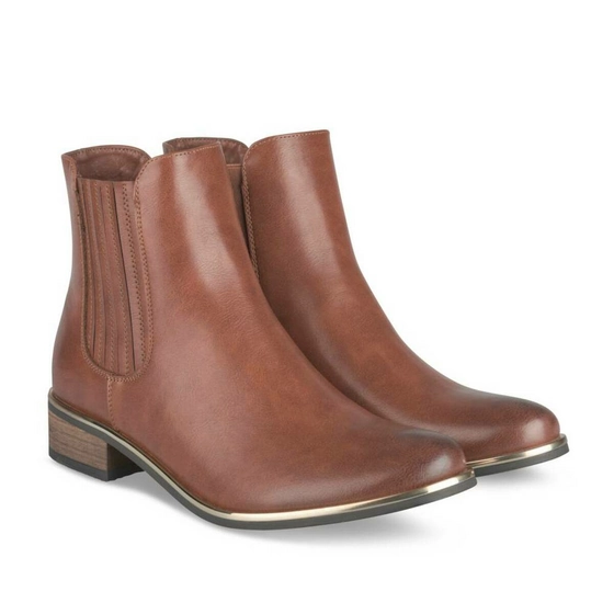 Ankle boots COGNAC PHILOV