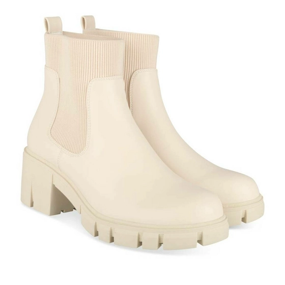 Ankle boots BEIGE MERRY SCOTT