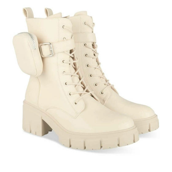 Ankle boots BEIGE MERRY SCOTT