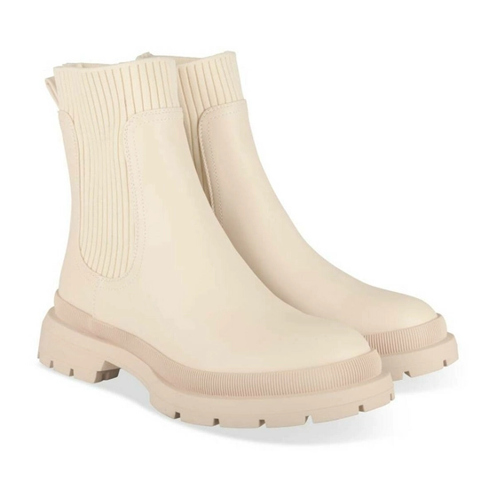 Ankle boots BEIGE MERRY SCOTT