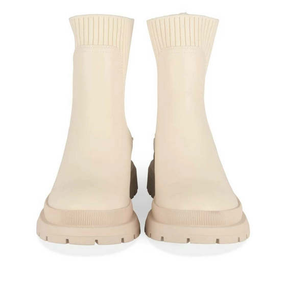 Ankle boots BEIGE MERRY SCOTT