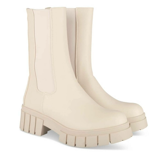 Ankle boots BEIGE MERRY SCOTT