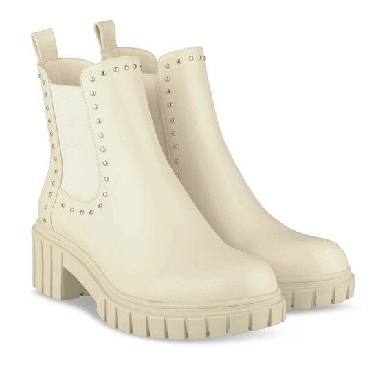 Ankle boots BEIGE MERRY SCOTT