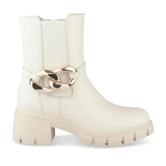 Ankle boots BEIGE MERRY SCOTT