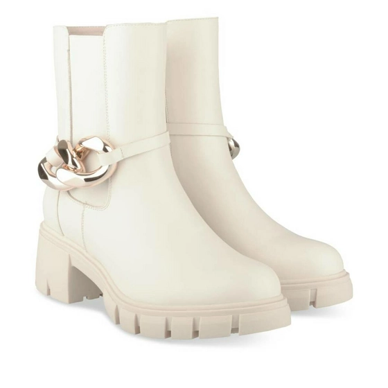 Ankle boots BEIGE MERRY SCOTT