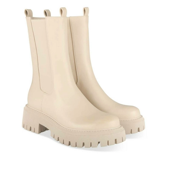 Ankle boots BEIGE MERRY SCOTT