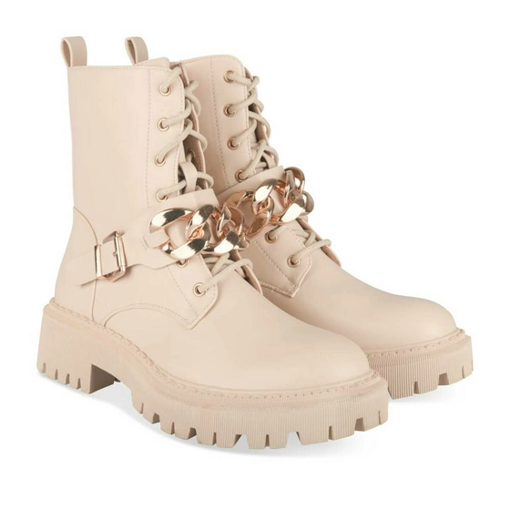 Ankle boots BEIGE MERRY SCOTT