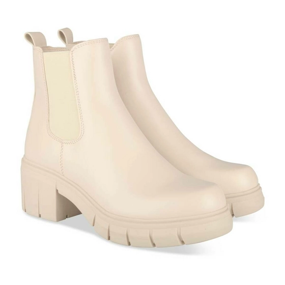 Ankle boots BEIGE MERRY SCOTT