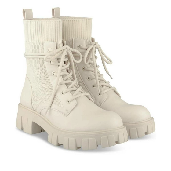 Ankle boots BEIGE MERRY SCOTT