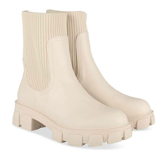 Ankle boots BEIGE MERRY SCOTT