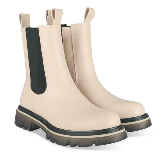 Ankle boots BEIGE MERRY SCOTT