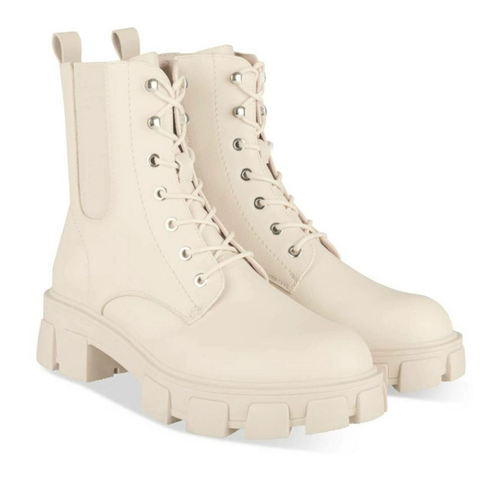 Ankle boots BEIGE MERRY SCOTT