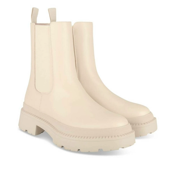 Ankle boots BEIGE MERRY SCOTT