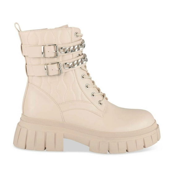 Ankle boots BEIGE MERRY SCOTT