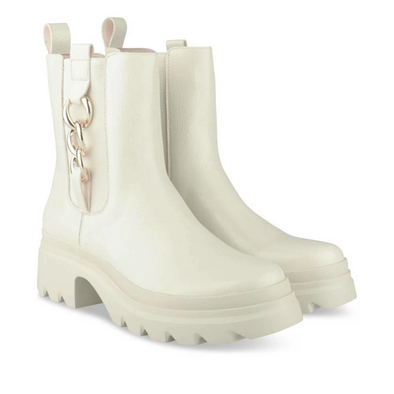 Ankle boots BEIGE MERRY SCOTT