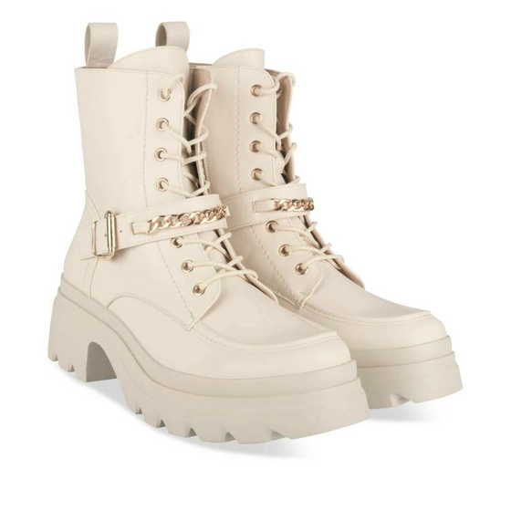 Ankle boots BEIGE MERRY SCOTT