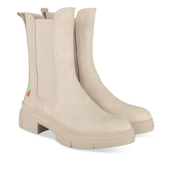 Ankle boots BEIGE SHOES BY LE TEMPS DES CERISES