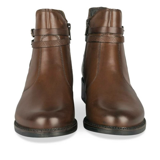 Bottines MARRON MEGIS ELEGANT