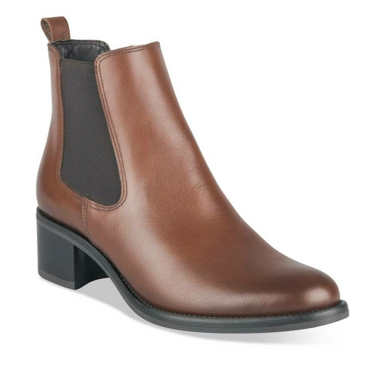 Ankle boots BROWN SINEQUANONE