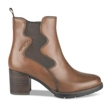 Ankle boots BROWN PIERRE CARDIN