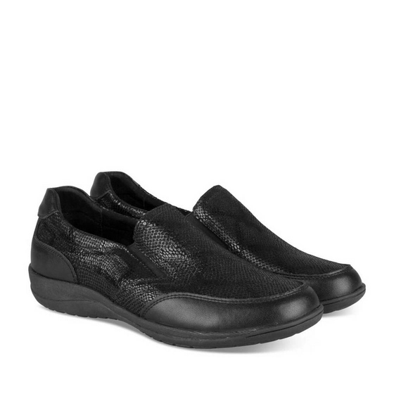 Sneakers BLACK EVITA LEATHER