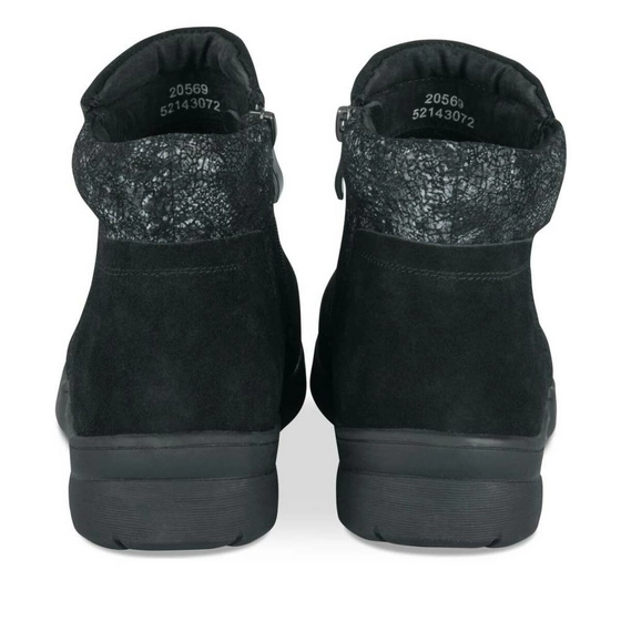 Sneakers BLACK EVITA LEATHER