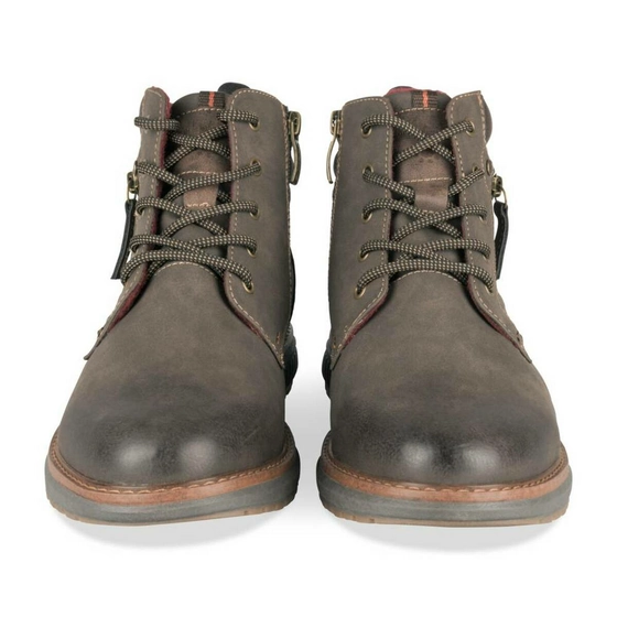 Bottines MARRON RELIFE