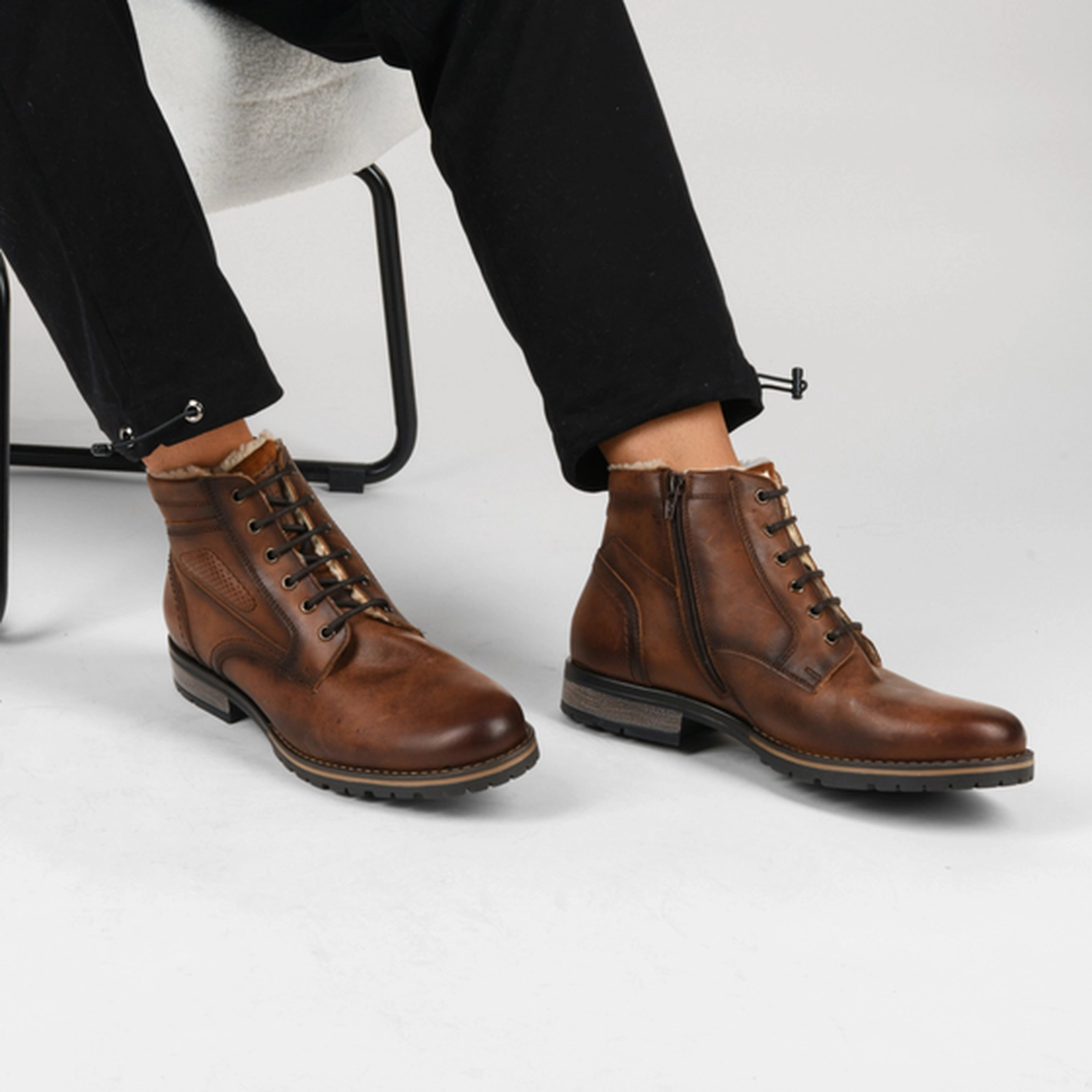 Bottines MARRON MATTEO ROSSI