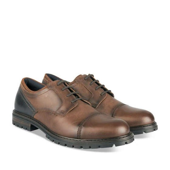 Derbies BROWN MEGIS CASUAL