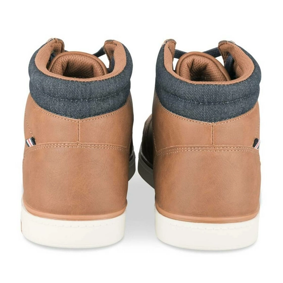 Baskets MARRON DENIM SIDE