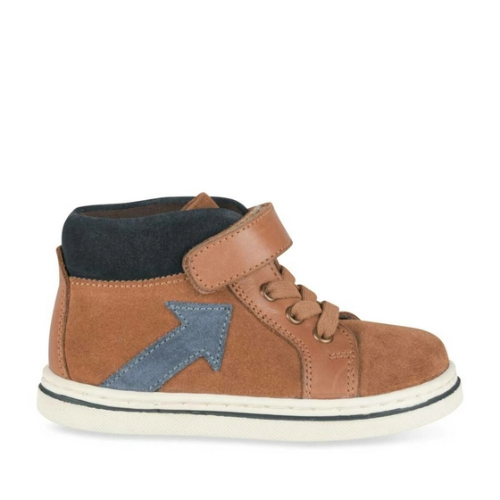 Bottines COGNAC MEGIS KIDS