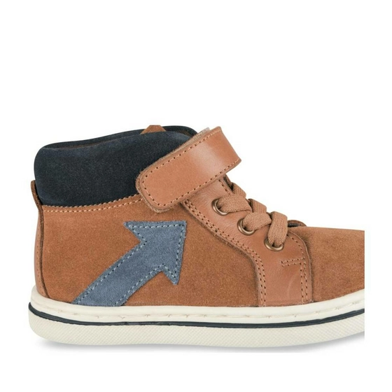 Bottines COGNAC MEGIS KIDS