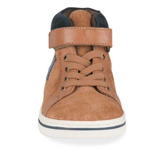 Ankle boots COGNAC MEGIS KIDS