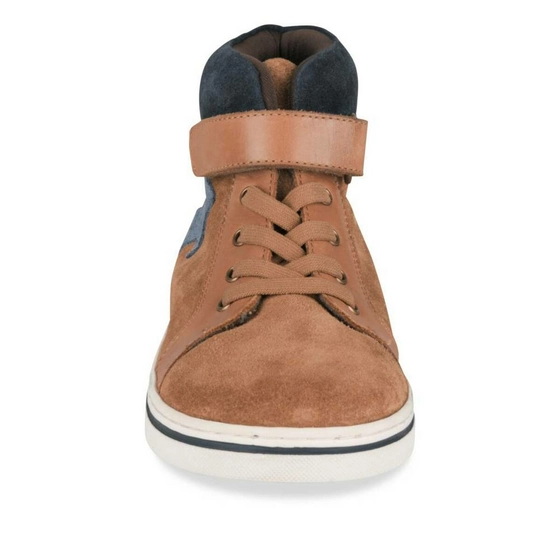 Ankle boots COGNAC MEGIS KIDS