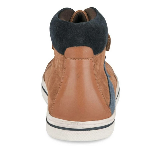 Ankle boots COGNAC MEGIS KIDS