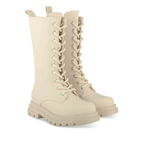 Boots BEIGE LOVELY SKULL