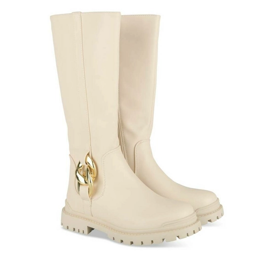 Bottes BEIGE LOVELY SKULL