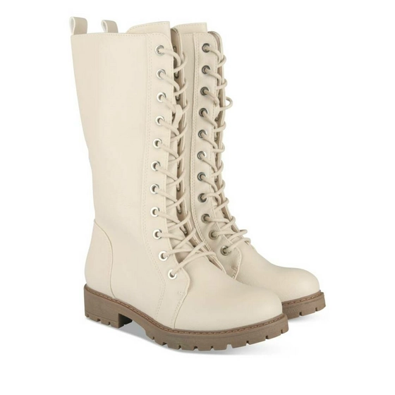 Boots BEIGE LOVELY SKULL