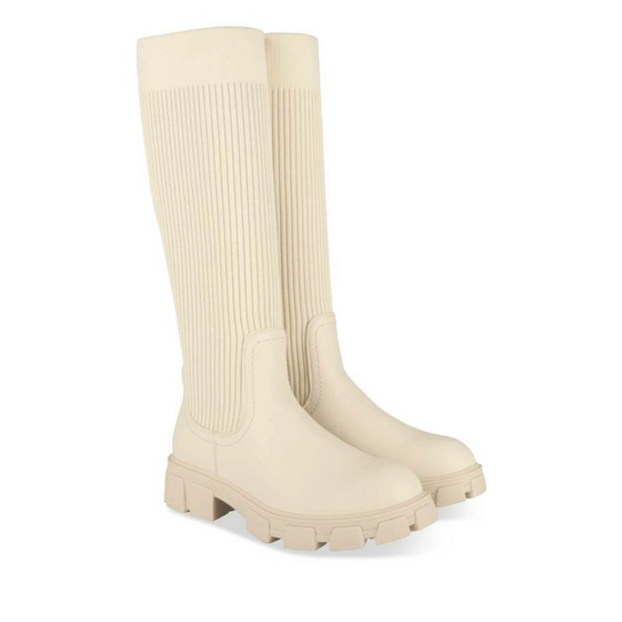 Bottes BEIGE LOVELY SKULL