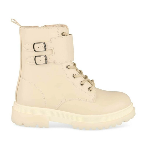 Ankle boots BEIGE LOVELY SKULL