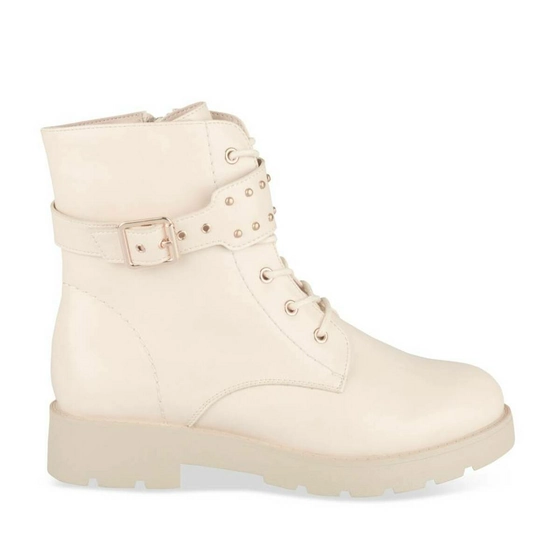 Ankle boots BEIGE LOVELY SKULL