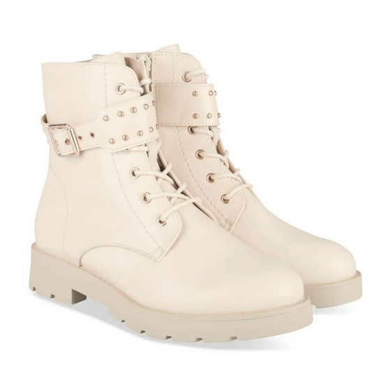 Ankle boots BEIGE LOVELY SKULL