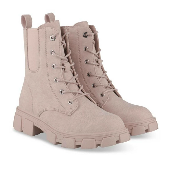 Ankle boots PINK LOVELY SKULL