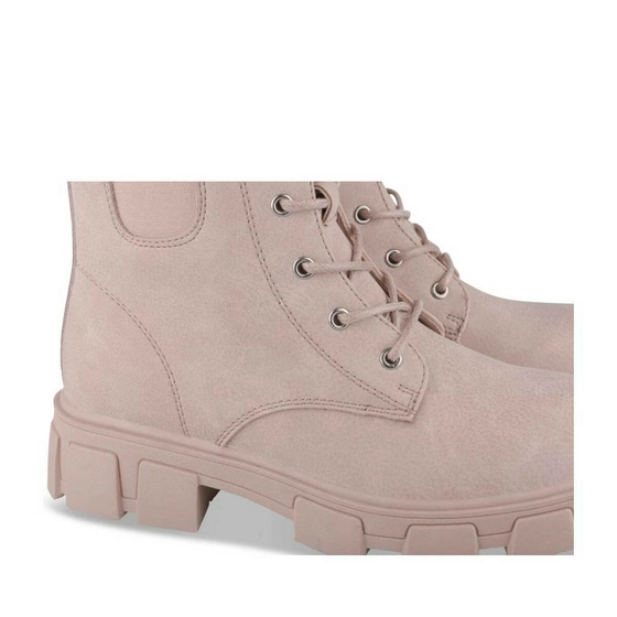 Ankle boots PINK LOVELY SKULL