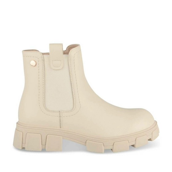 Ankle boots BEIGE LOVELY SKULL