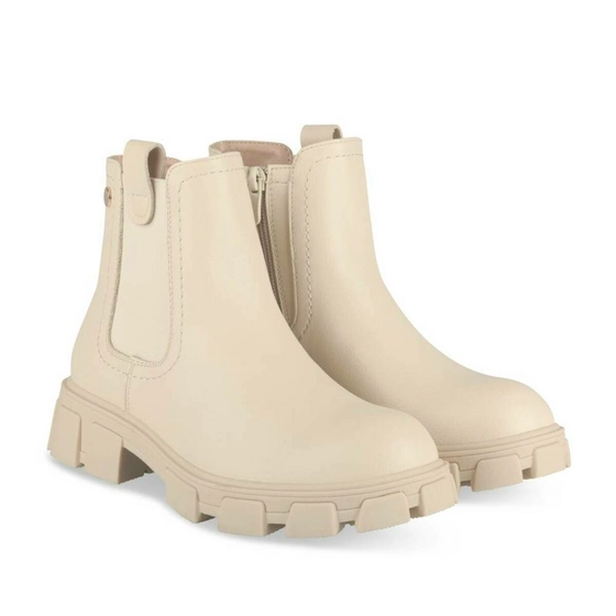 Ankle boots BEIGE LOVELY SKULL