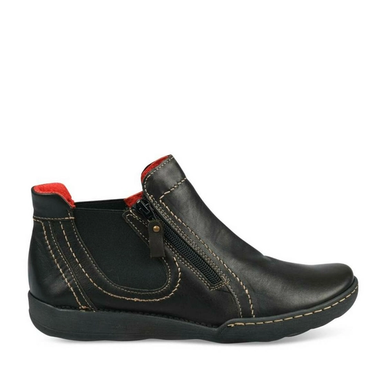 Ankle boots BLACK NEOSOFT WOMEN LEATHER