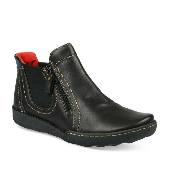 Ankle boots BLACK NEOSOFT WOMEN LEATHER