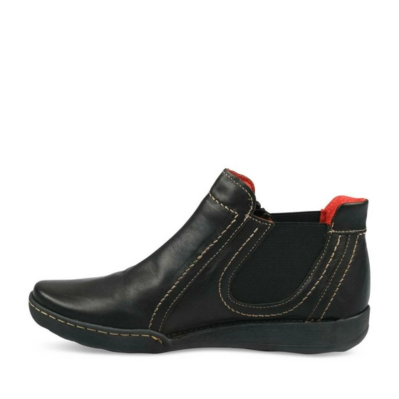 Ankle boots BLACK NEOSOFT WOMEN LEATHER